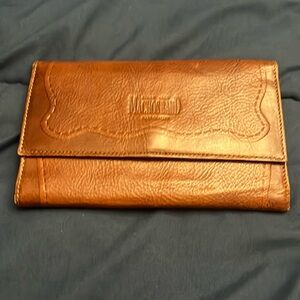 Large, leather wallet